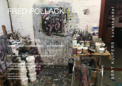 FRED POLLACK | verkooptentoonstelling schilderijen