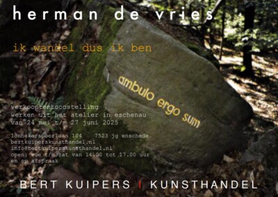 HERMAN DE VRIES | Ik wandel dus ik ben